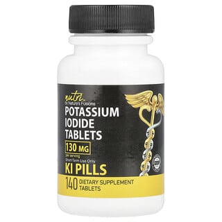 Nature's Fusions, Nutri, Potassium Iodide Tablets, 130 mg, 140 Tablets (65 mg Per Tablet)