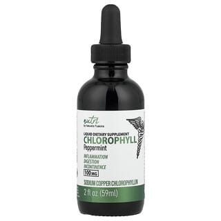 Nutri, Chlorophyll, Peppermint, 100 mg , 2 fl oz (59 ml)