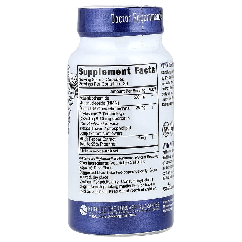 NMN+, 60 Vegan Capsules