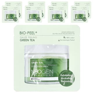 Neogen, Thé vert gommant à la gaze Bio-Peel+, 8 distributeurs, 9,5 ml chacun