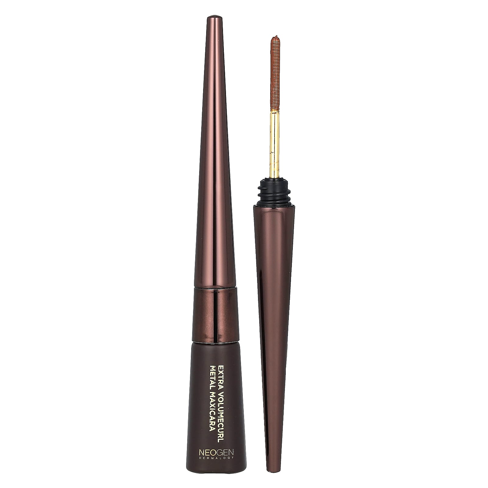 Extra Volumecurl Metal Maxicara, 02 Brown, 0.13 fl oz (4 ml)
