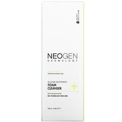 Neogen, 透明舒缓泡沫洁面乳，3.38 盎司（100 毫升）