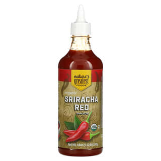 Nature's Greatest Foods, Organic Sriracha Red Sauce, 18 oz (510 g)