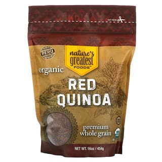 Nature's Greatest Foods, Organic Red Quinoa, 16 oz (454 g)