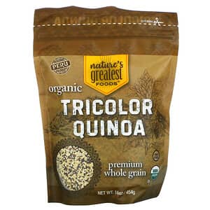 Nature's Greatest Foods, Organic Tricolor Quinoa, 16 oz (454 g)'