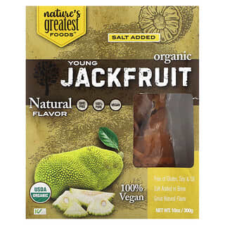 Nature's Greatest Foods, Yaca joven orgánica, Sabor natural`` 300 g (10 oz)