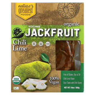 Nature's Greatest Foods, Organic Young Jackfruit, Chili Lime, 10 oz (300 g)