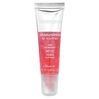 Neutrogena, MoistureShine Lip Soother, SPF 20, Glaze, 0.35 oz (10 g)