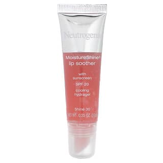Neutrogena, MoistureShine Lip Soother, MoistureShine Lippenpflegestift, LSF 20, Glanz 30, 10 g (0,35 oz.)