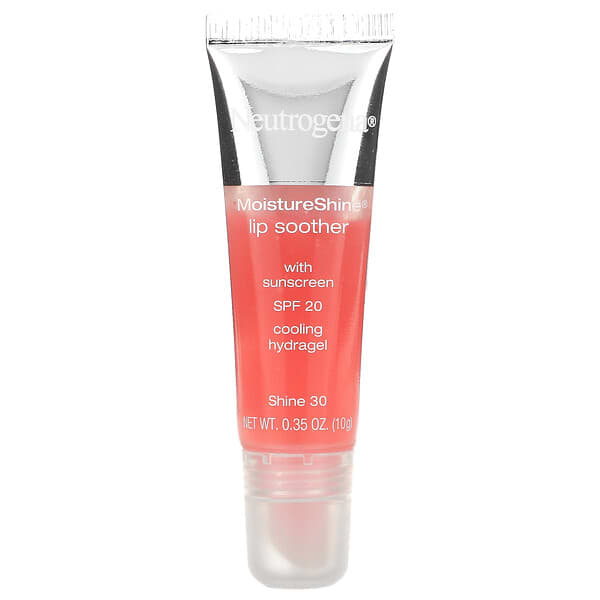 Neutrogena, MoistureShine（モイスチャーシャイン）リップスーザー、SPF数値20、シャイン30、10g（0.35オンス）