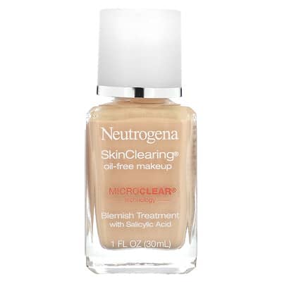 Neutrogena,SkinClearing,Oil-FreeMakeup,NaturalIvy20,1floz(30ml)