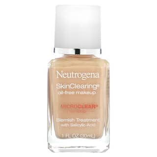 Neutrogena‏, איפור SkinClearing Oil Free, קיסוס טבעי 20, ‏30 מ“ל (אונקיית נוזל 1)