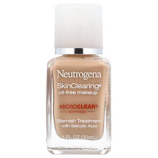 Neutrogena, SkinClearing, Oil Free Makeup, Buff 30 , 1 fl oz (30 ml)