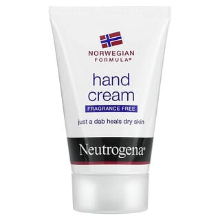 Neutrogena, Hand Cream, Fragrance Free, 2 oz (56 g)