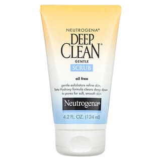 Neutrogena, Exfoliante suave para limpieza profunda`` 124 ml (4,2 oz. Líq.)