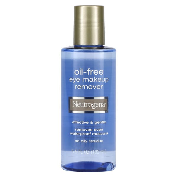 Neutrogena, OilFree Eye Makeup Remover, 5.5 fl oz (162 ml)
