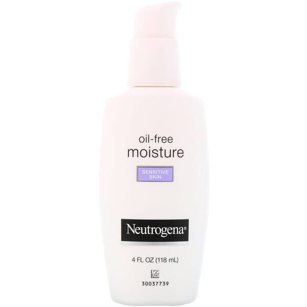 Neutrogena Oil Free Moisture Ultra Gentle Facial Moisturizer Sensitive Skin 4 Fl Oz 118 Ml 2703