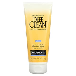 Neutrogena, Deep Clean, Cream Cleanser, 7 oz (200 g)
