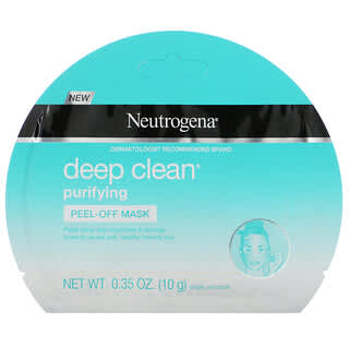 Neutrogena, Deep Clean Purifying, Peel-Off Mask, 1 Single Use Mask, 0.35 oz (10 g)