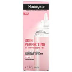 Neutrogena, Perfectionneur de peau, Exfoliant liquide quotidien, Peau sèche, 118 ml
