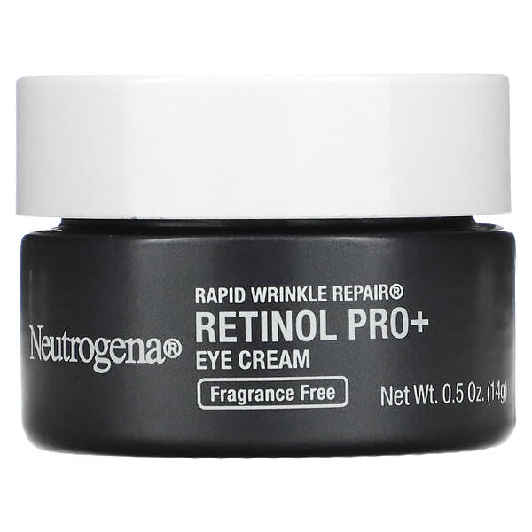 Neutrogena, 快速修復皺紋，Retinol Pro+ 眼霜，無香，0.5 盎司（14 克）