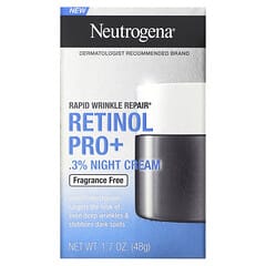 Neutrogena, Retinol Pro+ .3% Nachtcreme, ohne Duftstoffe, 48 g (1,7 oz.)