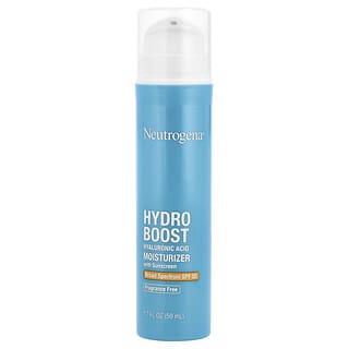 Neutrogena, Humectante con ácido hialurónico con protector solar Hydro Boost, FPS 50, Sin fragancia, 50 ml (1,7 oz. Líq.)