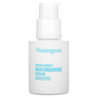 Neutrogena, 加強補水 + 煙酰胺精華，無香，1.0 液量盎司（29 毫升）