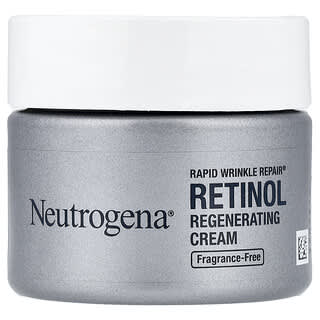 Neutrogena, Pembaikan Kedutan Pantas®, Krim Penjanaan Semula Retinol, Bebas Wangian, 1.7 oz (48 g)
