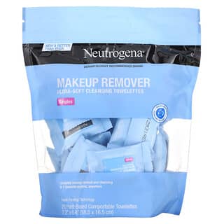 Neutrogena, 卸妆清洁湿巾，单品，20 张预湿湿巾