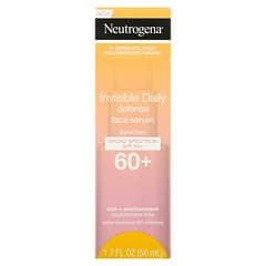 Neutrogena, Invisible Daily Defense Sunscreen Face Serum, SPF 60+, 50 ml (1,7 fl. oz.)