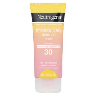 Neutrogena, солнцезащитный лосьон, невидимая ежедневная защита, SPF 30, 88 мл (3 жидк. унции)