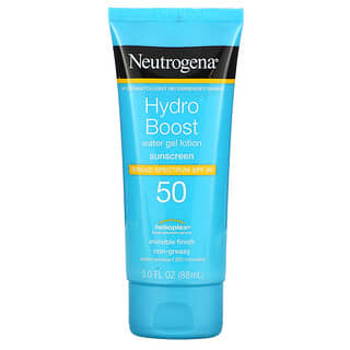 Neutrogena, واقي من الشمس Hydro Boost، دهان جل مائي، معامل حماية من الشمس 50، 3 أونصة سائلة (88 مل)