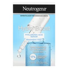 Neutrogena, ハイドロブースト、ヒアルロン酸セラム、無香料、30ml（1液量オンス）