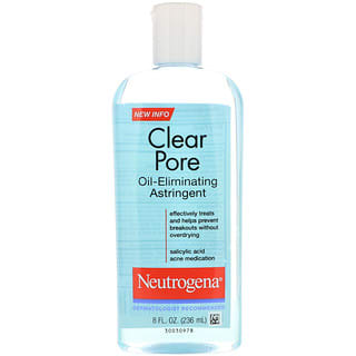 Neutrogena, Clear Pore, Oil Eliminating Astringent, 8 fl oz (236 ml)