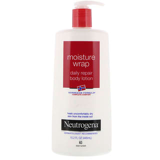 Neutrogena, Moisture Wrap, Daily Repair Body Lotion, 15.2 fl oz (449 ml)