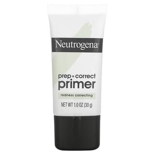 Neutrogena, 準備 + 修正妝前乳，發紅緩解，1 盎司（30 克）