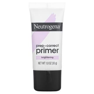 Neutrogena, 準備 + 修正妝前乳，提亮，1 盎司（30 克）