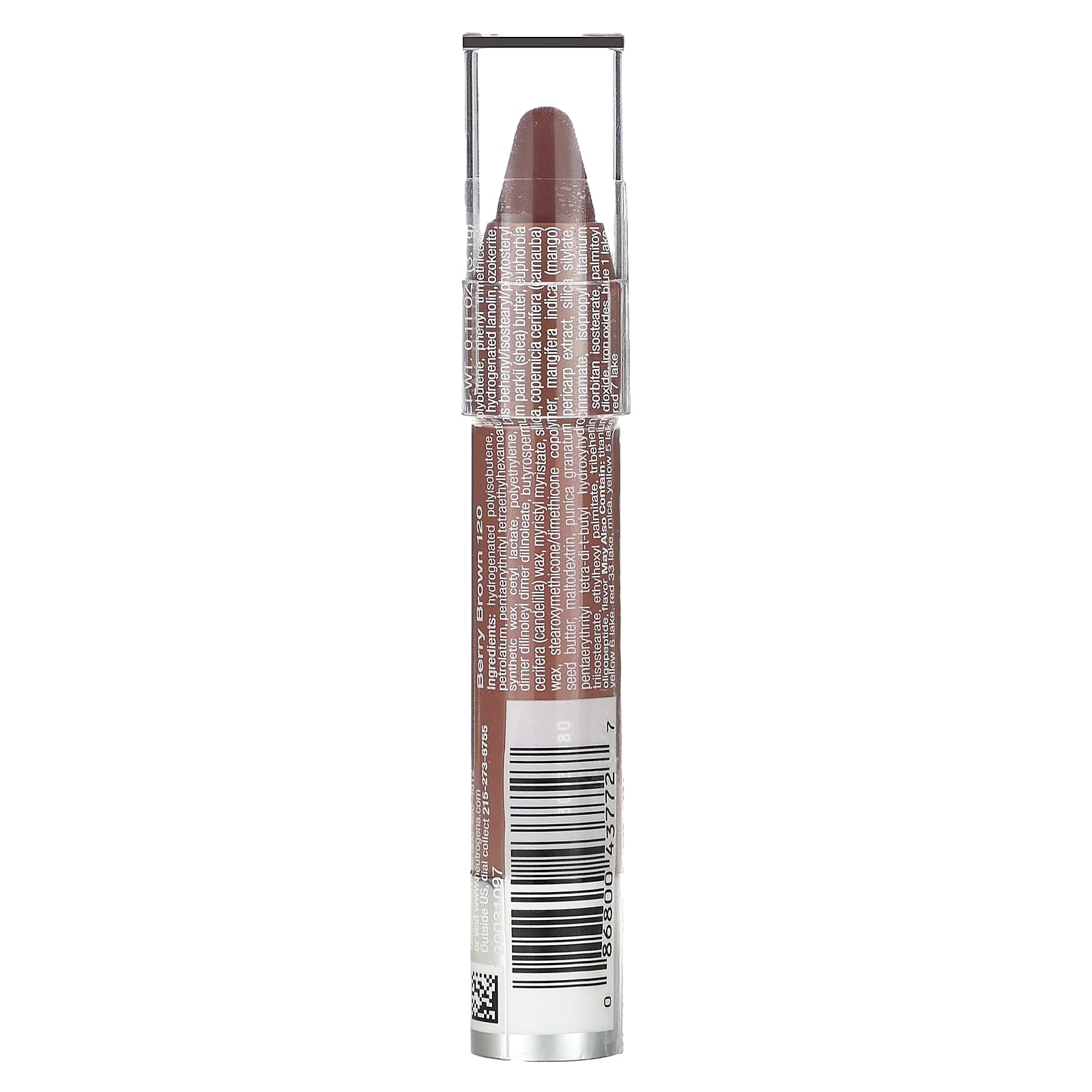 Neutrogena Moisturesmooth Color Stick Berry Brown 120 011 Oz 31 G 1134