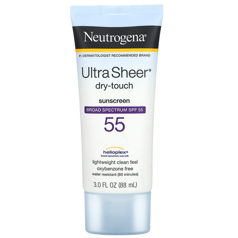 hale Minearbejder glimt Ultra Sheer Dry Touch Sunscreen, SPF 55, 3 fl oz (88 ml)