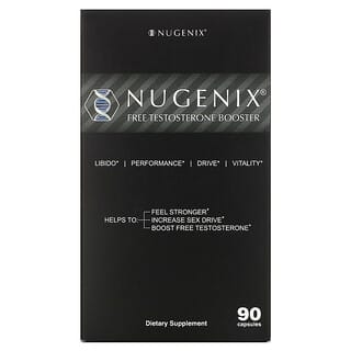 Nugenix, Kostenloser Testosteron-Booster, 90 Kapseln