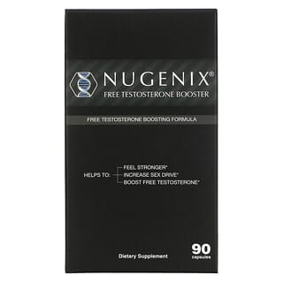 Nugenix, Potenciador de testosterona gratis, 90 cápsulas
