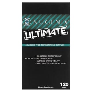 Nugenix‏, Ultimate, Advanced Free Testosterone Complex, 120 Tablets