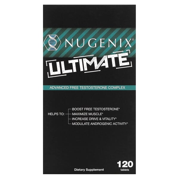 نوجينكس‏, Ultimate، مركب التستوستيرونات الحرة المطور، 120 قرصًا