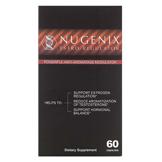 Nugenix, Estroregulador, Potente modulador antiaromatasa, 60 cápsulas