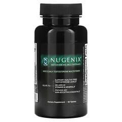 Nugenix, 남성용 데일리 테스토스테론 및 종합비타민, 60정