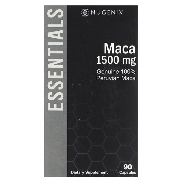 Nugenix, Peruvian Maca, 500 mg, 90 Capsules