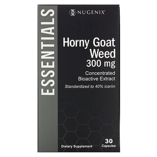 نوجينكس‏, Horny Goat Weed, 300 mg, 30 Capsules