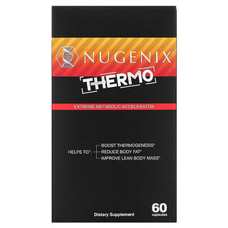 Nugenix, Thermo ، معجل الأيض الفائق ، 60 كبسولة