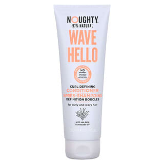 Noughty, Wave Hello, Après-shampooing défiant les boucles, Pour cheveux bouclés et ondulés, 250 ml